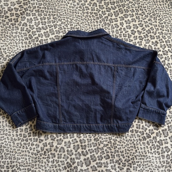Princess Polly HUGHES JACKET DARK WASH DENIM - Picture 8 of 10
